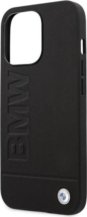 Produktbild BMW Etui BMHMP14XSLLBK iPhone 14 Pro Max 6,7" czarny/black hardcase Signature Logo Imprint Magsafe (Apple iPhone 14 Pro Max)