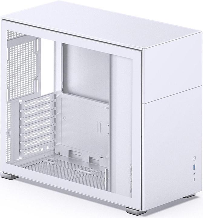 Image du produit Jonsbo D41 Boîtier ATX, verre trempé - blanc (ATX, mATX, Mini-ATX)