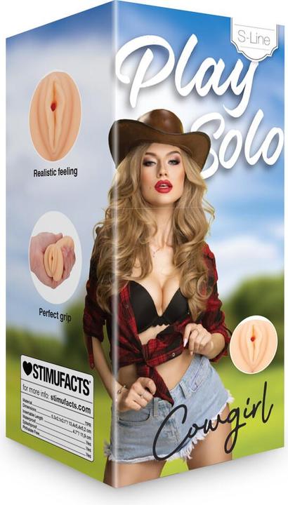 Produktbild S-Line Cowgirl - Pussy Masturbator - Flesh