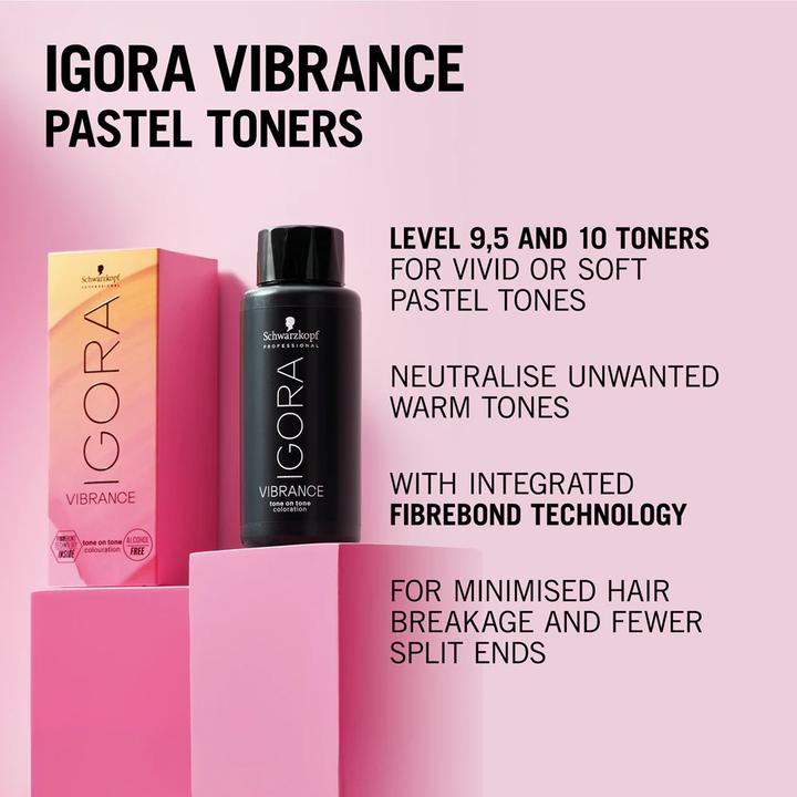 Produktbild Schwarzkopf Professional IGORA VIBRANCE Tone On Tone Coloration (10-4 Beige Weich)
