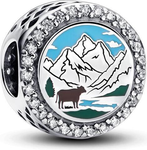 Produktbild Pandora Berge runde Charm (Silber 925, Emaillelack)