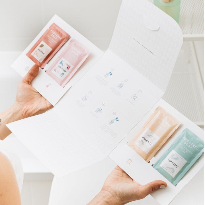 Actual product image Ava & May Seife Bahamas, Persia, Maldives, Aruba 4 x 15 g (Soap lotion)