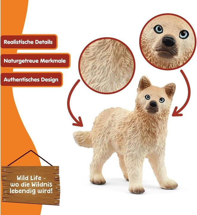 Actual product image Schleich Arctic wolf pup