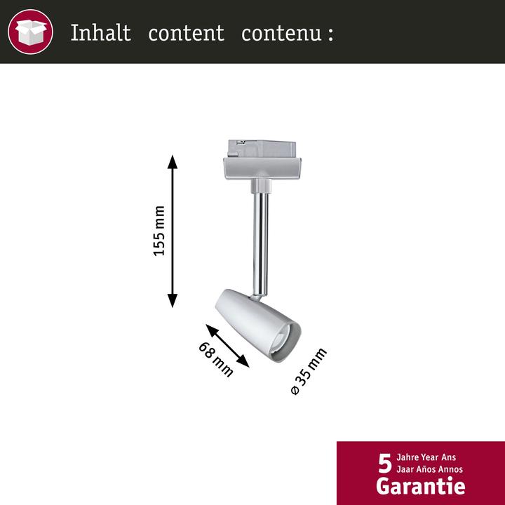 Actual product image Paulmann URail Barelli (GU10, 1 x)