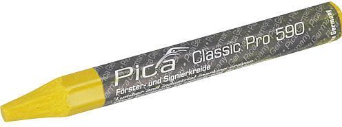 Produktbild Pica Förster-/Signierkreide Classic PRO 590 gelb papiert (12x)