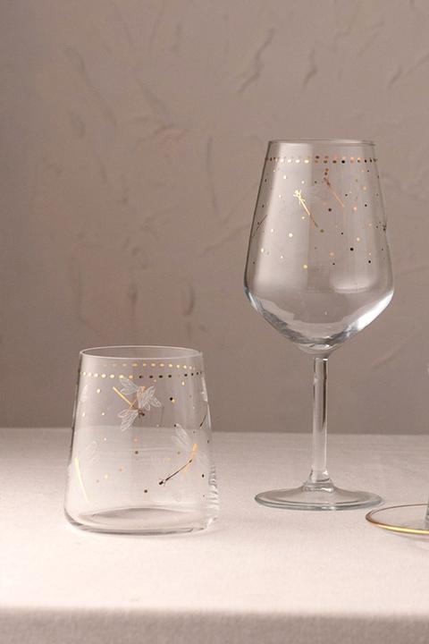 Actual product image Hermia Dragonfly Glass Set (4 Pieces) (0.42 l, 4x)