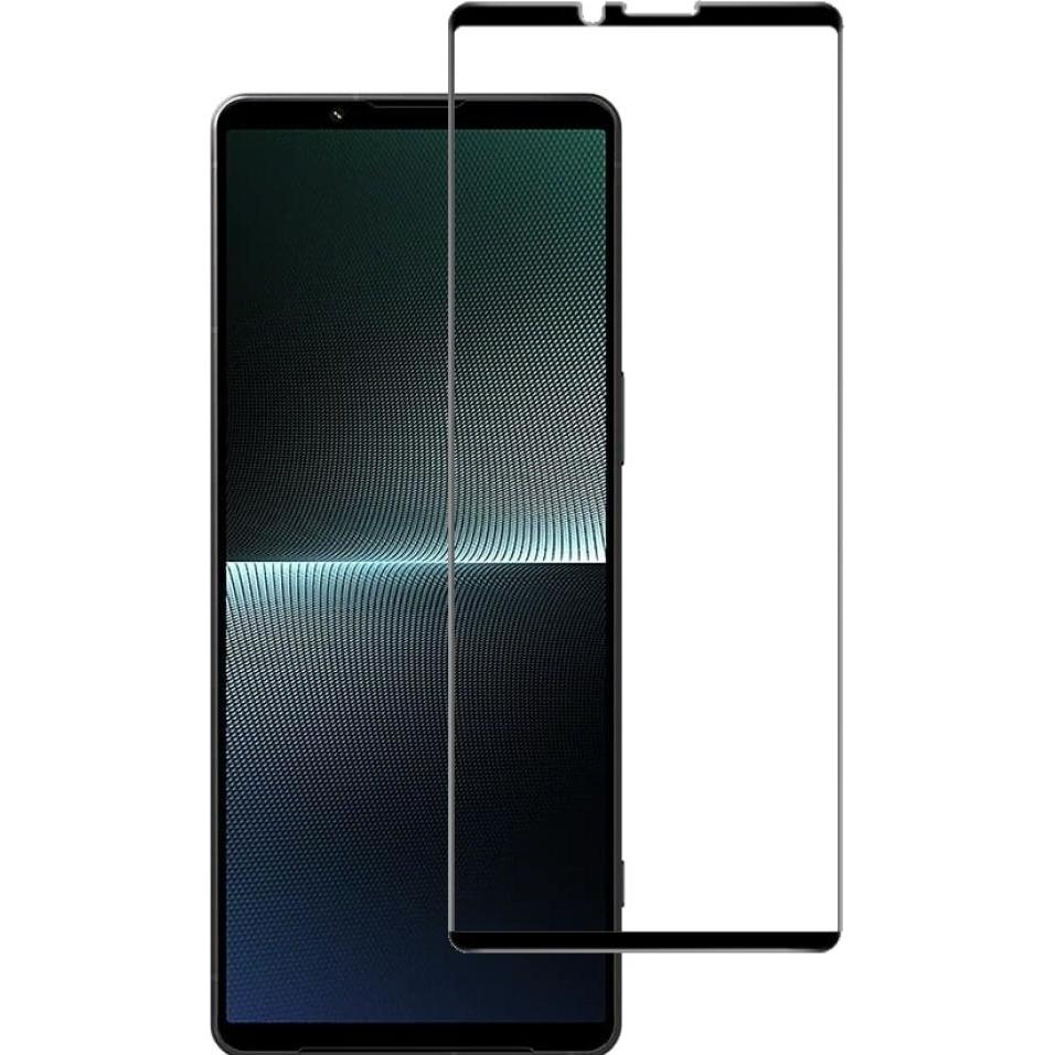 Screenguard Sony Xperia 1 V Full Screen Panzerglas Schutzfolie 2.5D 9H (1 Stück, Sony Xperia 1 V), Smartphone Schutzfoli...