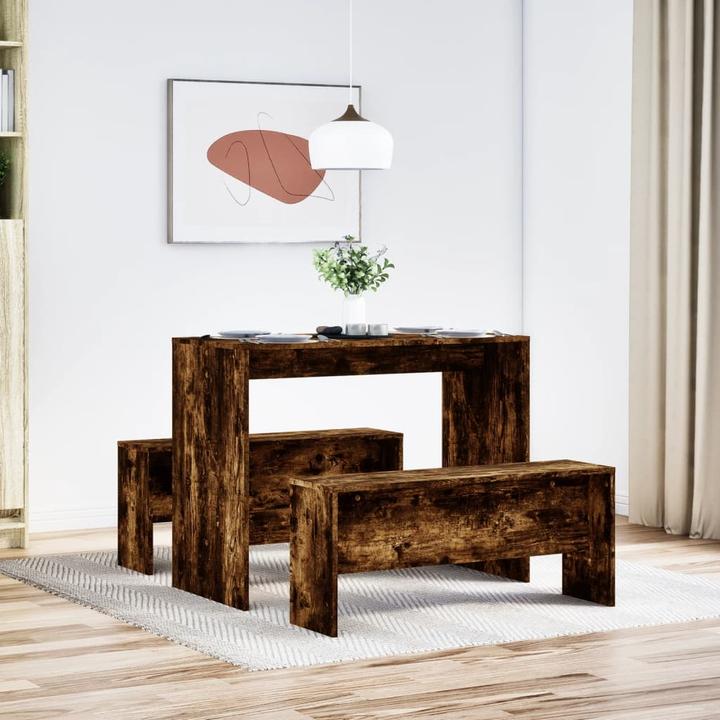 Actual product image vidaXL Esstisch und Bank Set