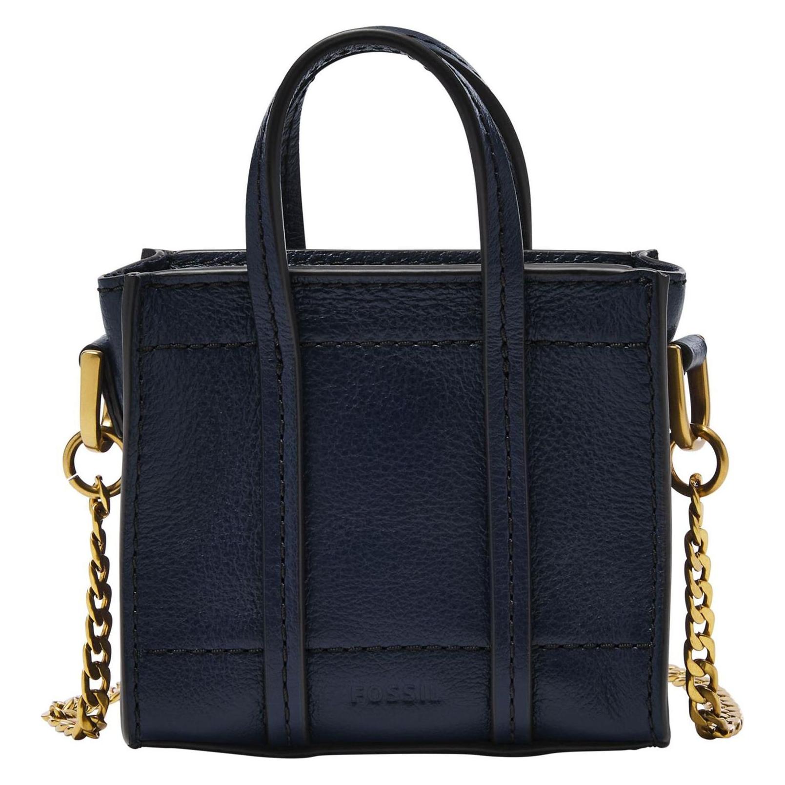 Fossil, Damen, Handtasche, Carmen Micro Tote Bag, Blau