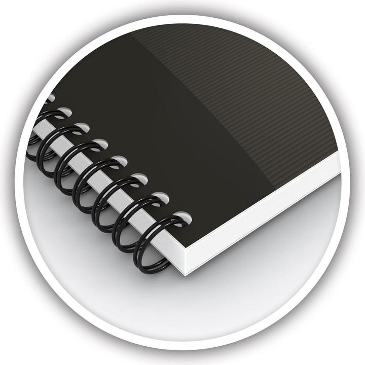 Image du produit Oxford Livre à spirales (A5, Blanc, Couverture souple)