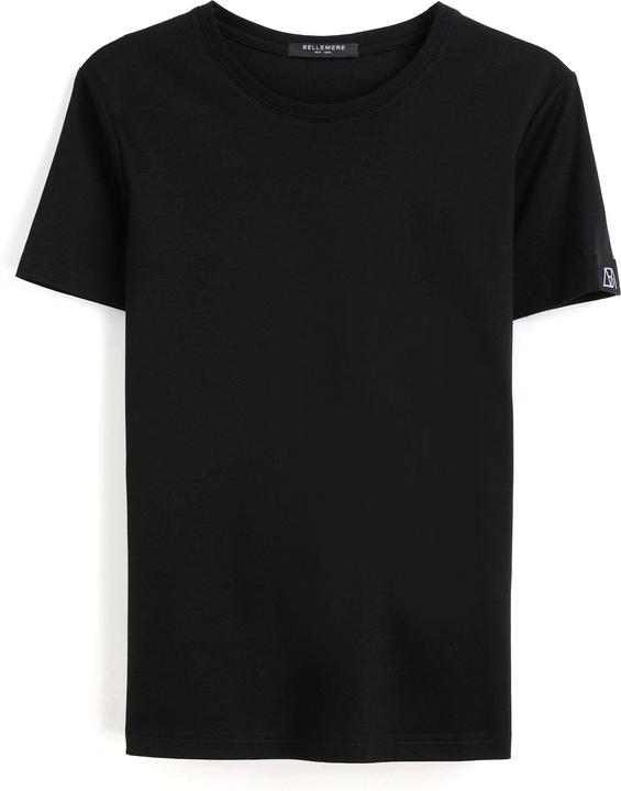 Bellemere T-Shirt Men Crew-Neck Cotton Slim Fit T-Shirt 185G (M)