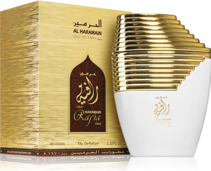 Actual product image Al Haramain Rafia Gold (Eau de parfum, 100 ml)