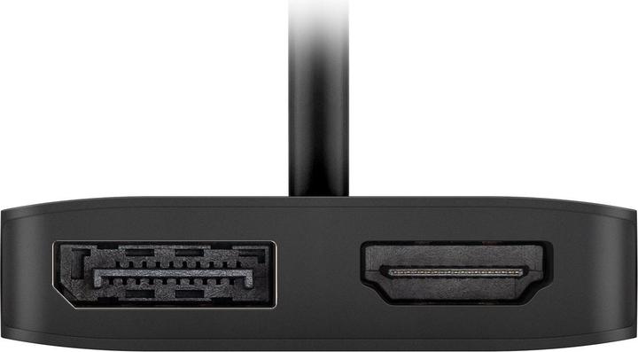 Actual product image Goobay USB-C to DisplayPort and HDMI adapter (DP, HDMI, 12 cm)
