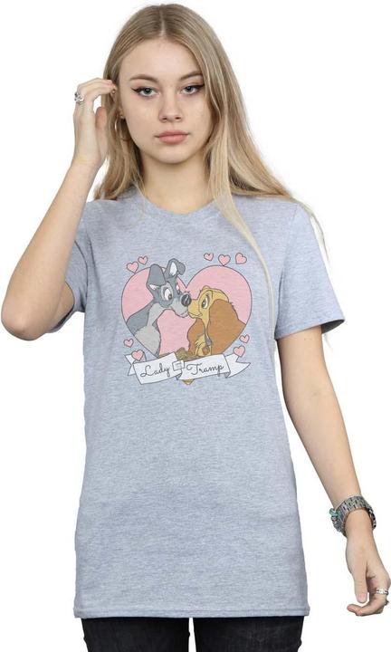 Immagine prodotto Disney Lady And The Tramp Love Maglietta Ampia Donna (S)