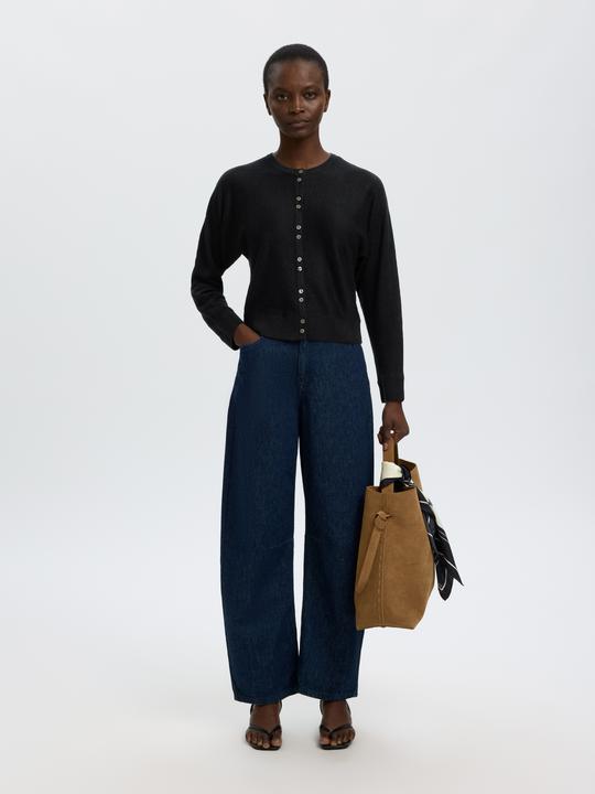 Produktbild Selected 100% Leinen Strickjacke (M)