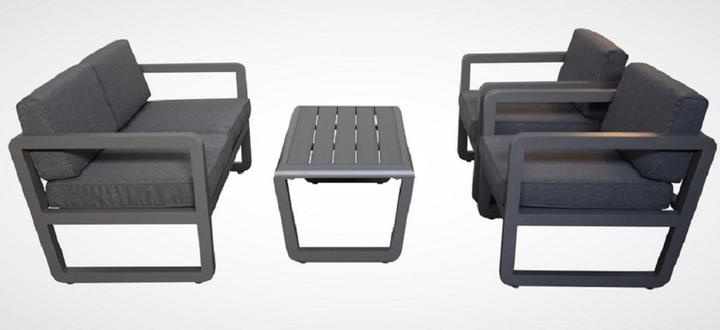 Produktbild Jet-Line Gartenlounge Delfi grau