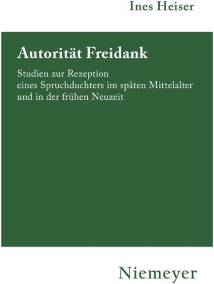 Produktbild Autorität Freidank (Deutsch, Ines Heiser, 2006)