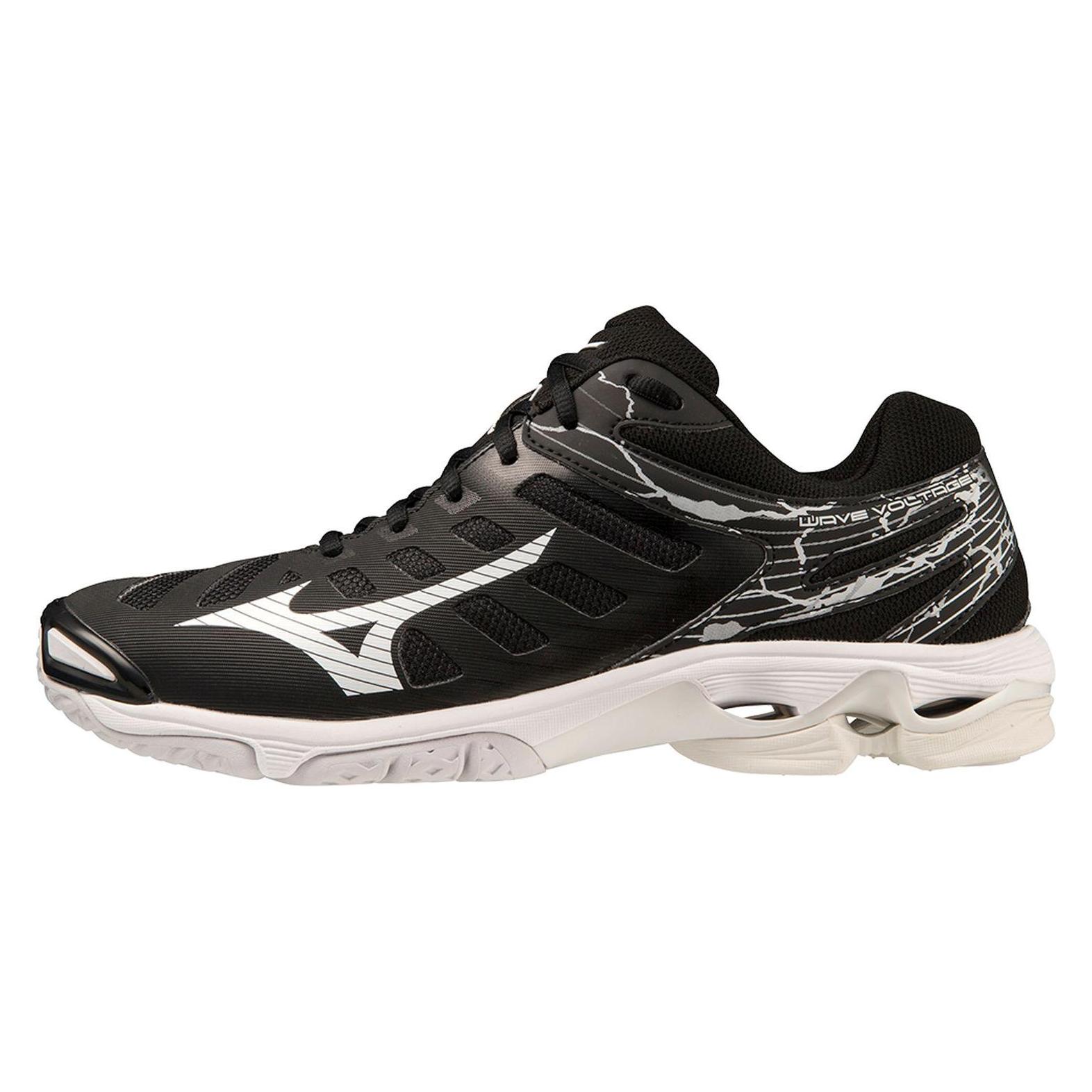 Mizuno, Herren, Hallenschuhe, Wave Voltage (44.5), Schwarz