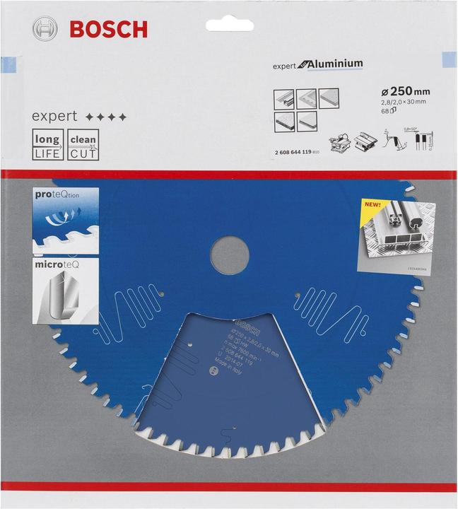 Productafbeelding Bosch Professional Zubehör Cirkelzaagblad 250 x 30 x 2 mm