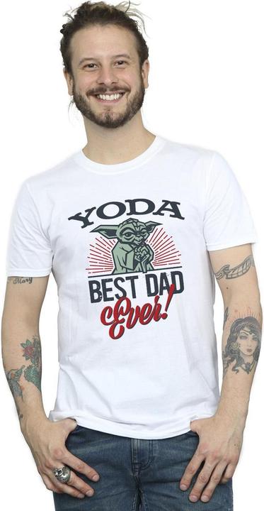 Immagine prodotto Star Wars Mandalorian Yoda Dad Maglietta Uomo (M)