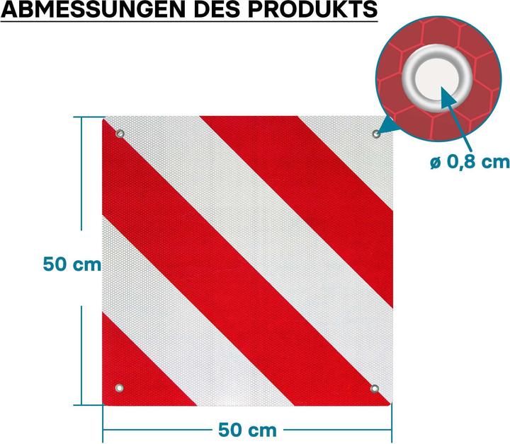 Produktbild Wiltec Warntafel