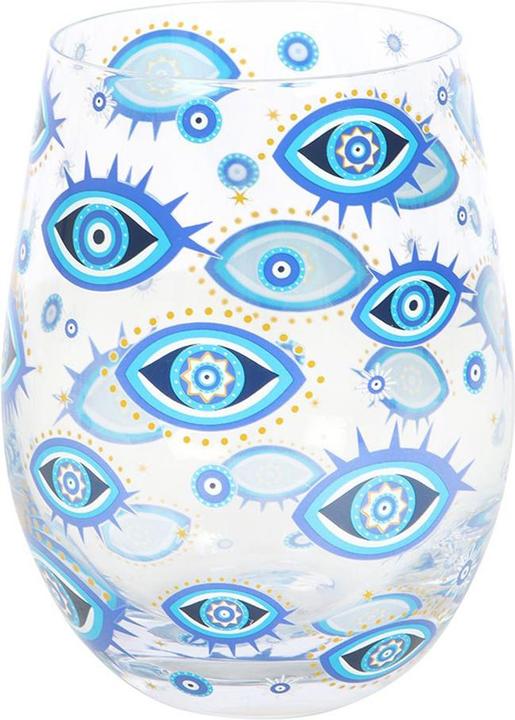 Produktbild Something Different Stielloses Glas All Seeing Eye bedruckt (0.50 l, 1 x)