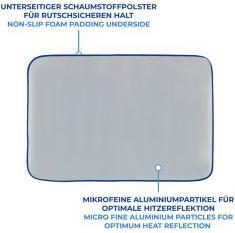 Produktbild Wenko Bügeldecke Thermo 100 x 65 cm (100 x 65 cm)