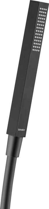 Productafbeelding Duravit Bardouche hoekig zwart mat (1 Typen balken, 21 l/min)