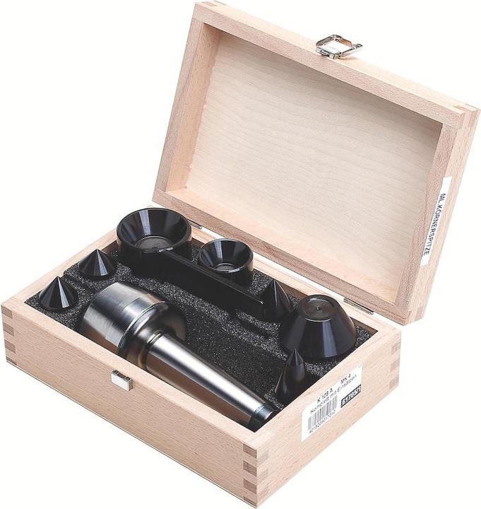 Röhm Mitlaufende Zentrierspitzen, Aufnahme MK 3, Grösse 106, komplett mit allen Einsätzen