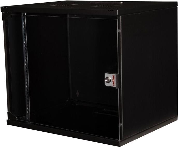 Actual product image Roline 19-inch wall-mounted housing Basic 9 U (9 RU, 19 inch rack)