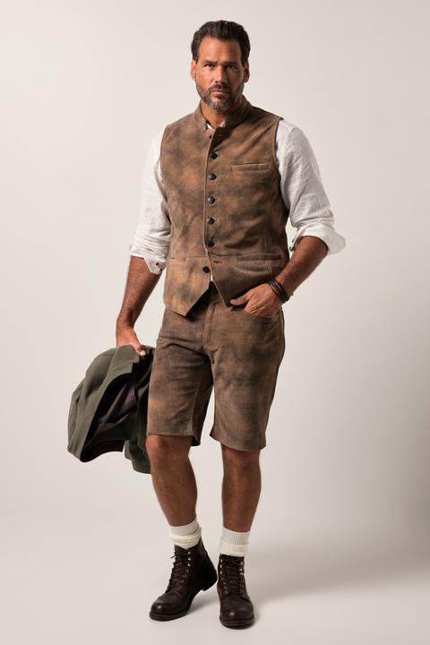 Produktbild JP1880 Leder-Weste, Tracht, Rindleder, bis 72 (62)