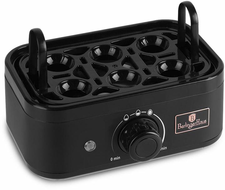 Produktbild BerlingerHaus Eierkocher fÃ¼r 6 Stk. Black Rose Collection
