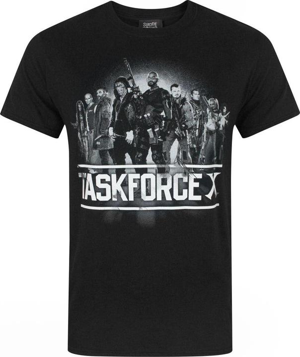 Produktbild Suicide Squad offizielles Task Force X TShirt (L)