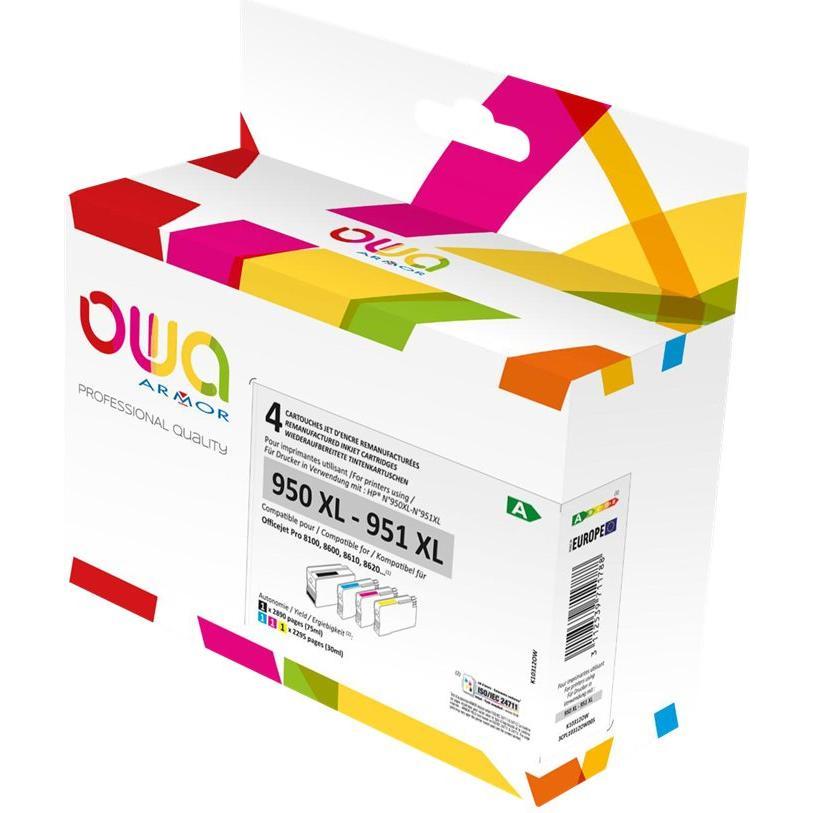 Armor OWA, Druckerpatrone, K10312OW - Kompatibel - Schwarz - Cyan - Magenta - Gelb - HP - Multipack - 8100 (M, BK, C, Y)