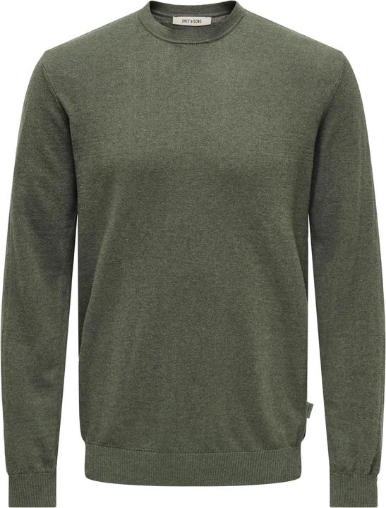 Only & Sons Normal geschnitten Rundhalsausschnitt Pullover Strickpullover (S)