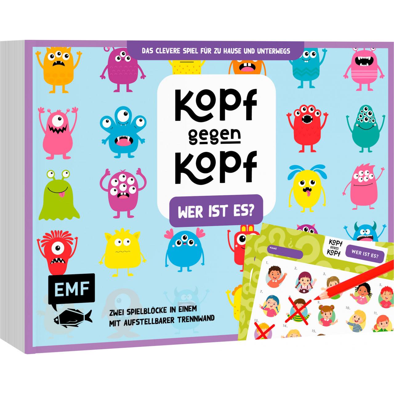 Edition Fischer Der ultimative Spielblock: Kopf gegen Kopf – Wer ist es? (Deutsch)