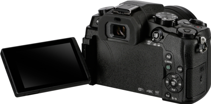 Actual product image Panasonic Lumix DMC-G80 + Lumix G Vario 12-60 mm/F3.5-5.6 asph. / Power OIS (12 - 60 mm, 16 Mpx, Micro Four Thirds)