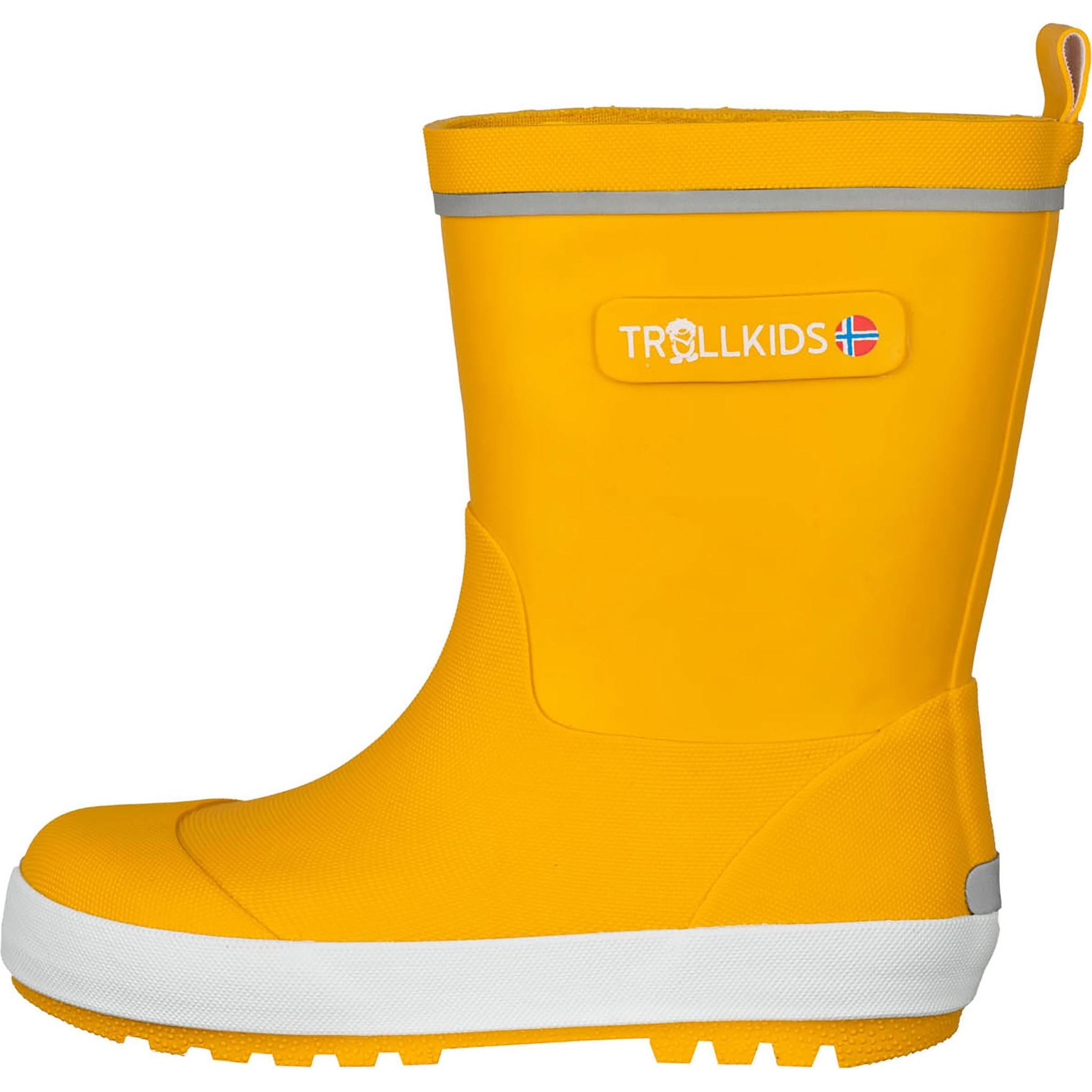 Trollkids, Mädchen, Gummistiefel, Lysefjord Kinder Gummistiefel, Gelb, (38)