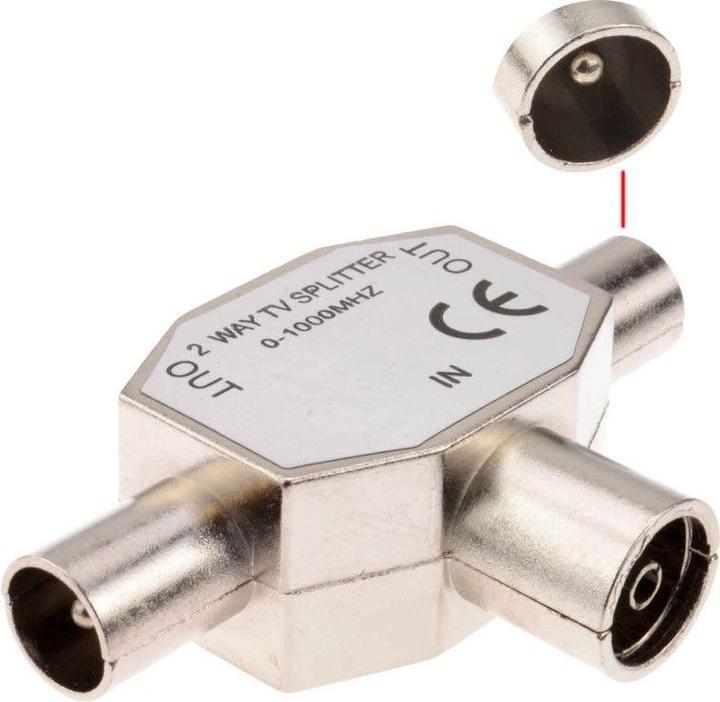 Produktbild Cables Direct CDL COAX SPLITTER 1 X (F) - 2 X (M