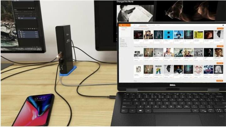 Produktbild i-tec USB 3.0 Dual Full HD Dock (USB-B, 4 Ports)
