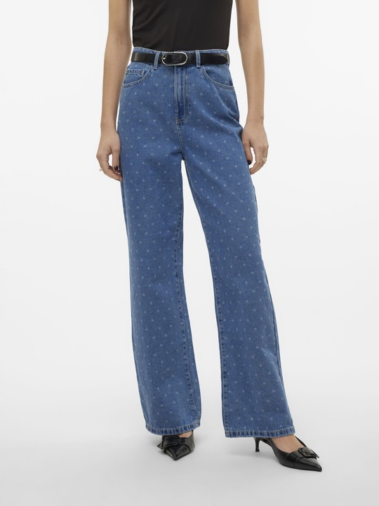 Produktbild Vero Moda VMKATHY Hohe Taille Weit geschnitten Jeans Weit geschnitten (25)