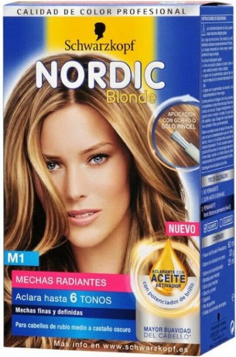 Actual product image Schwarzkopf Nordic Blonde Colors Highlighter M1 (Blond)