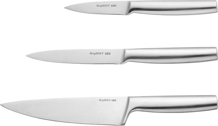 Produktbild BergHoff Messer-Set Leo Legacy 3-teilig Silber, Typ