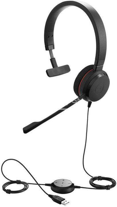 Actual product image Jabra Evolve 20 UC Mono (Cable, USB-C)