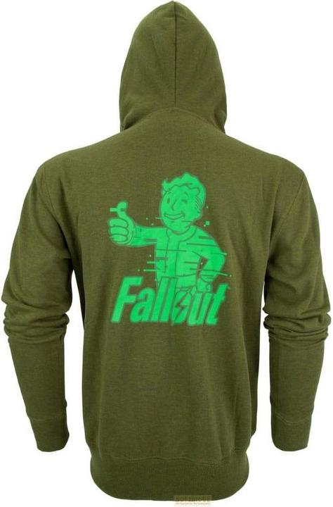 Actual product image DEVplus Fallout Kapuzenpullover mit Reissverschluss Analog Pip-Boy Grösse M (M)