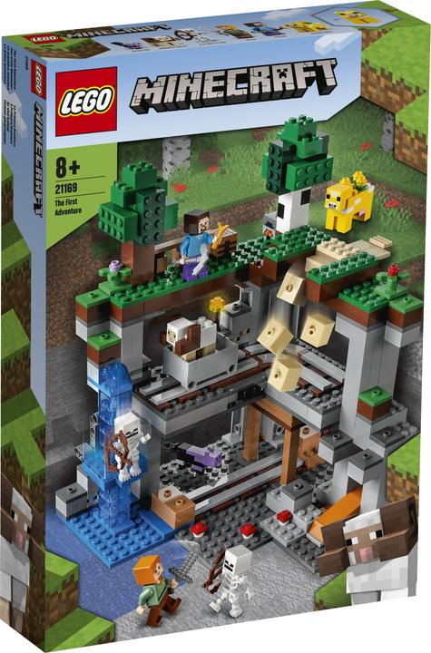 Produktbild LEGO Das erste Abenteuer (21169, LEGO Minecraft)