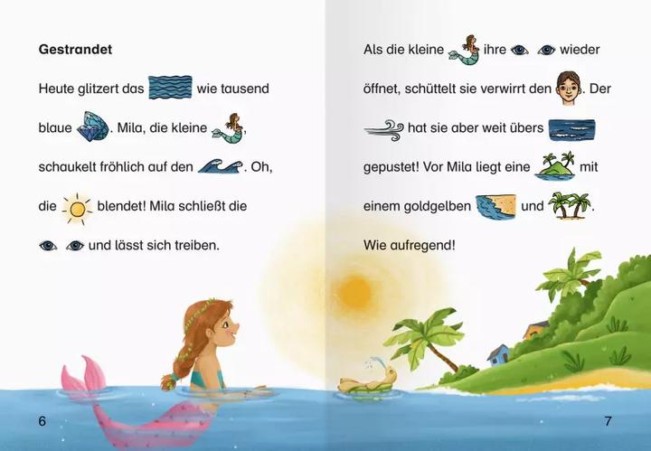 Produktbild Ravensburger Meerjungfrauengeschichten - Leserabe ab Vorschule - Erstlesebuch für Kinder ab 5 Jahren (Deutsch, Meike Teichmann, Katja Reider, 2022)