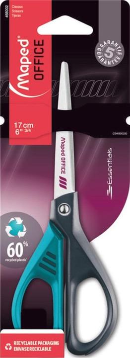 Image du produit Maped Ciseaux Essentails OFFICE, ronds, longueur : 170 mm (17 cm)