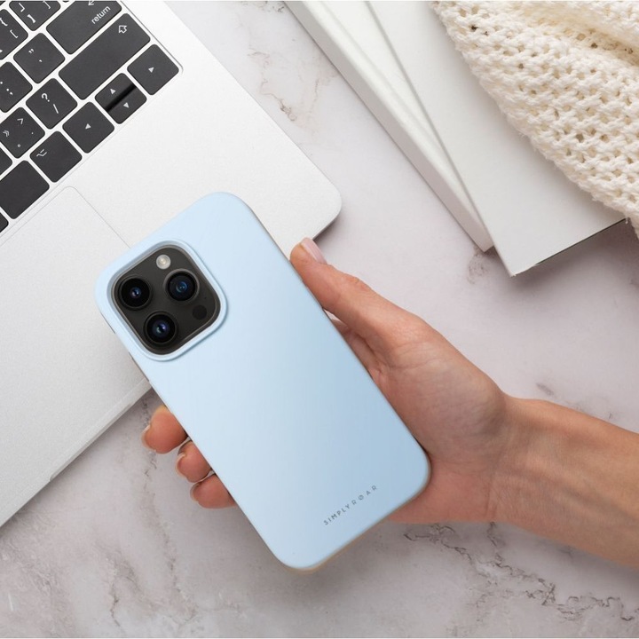 Produktbild Roar Back panel cover case CLOUD SKIN for IPHONE 14 Pro Max Light Blue (Apple iPhone 14 Pro Max)