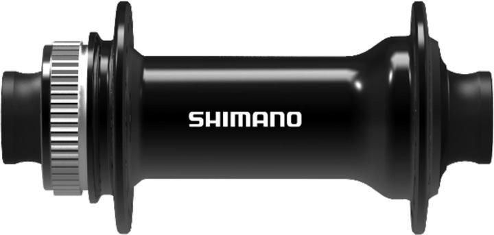 Shimano Mozzo anteriore HB-TC500 110 mm 28 fori 15 mm chiusura centrale nero (Freni a disco Center Lock)